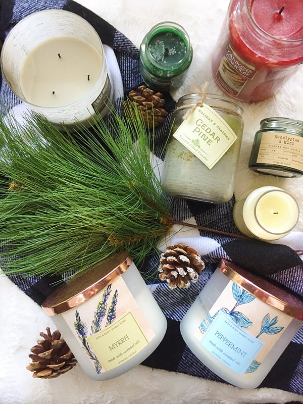 My winter candle collection