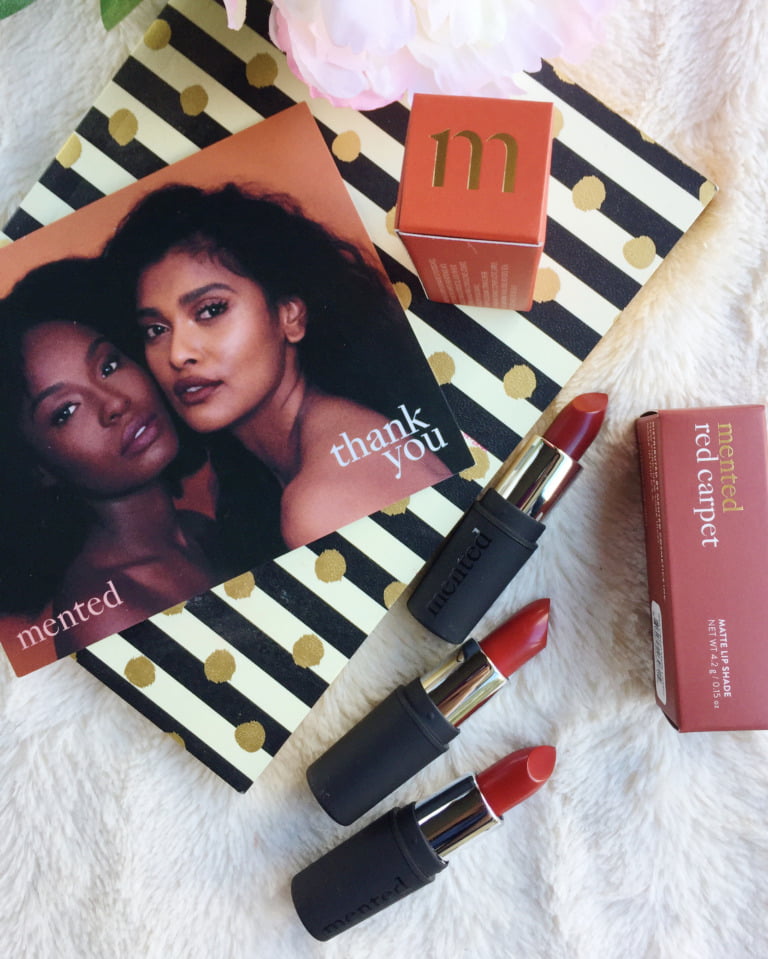 A Valentine’s Day gift from Mented Cosmetics: Red Lip Trio*