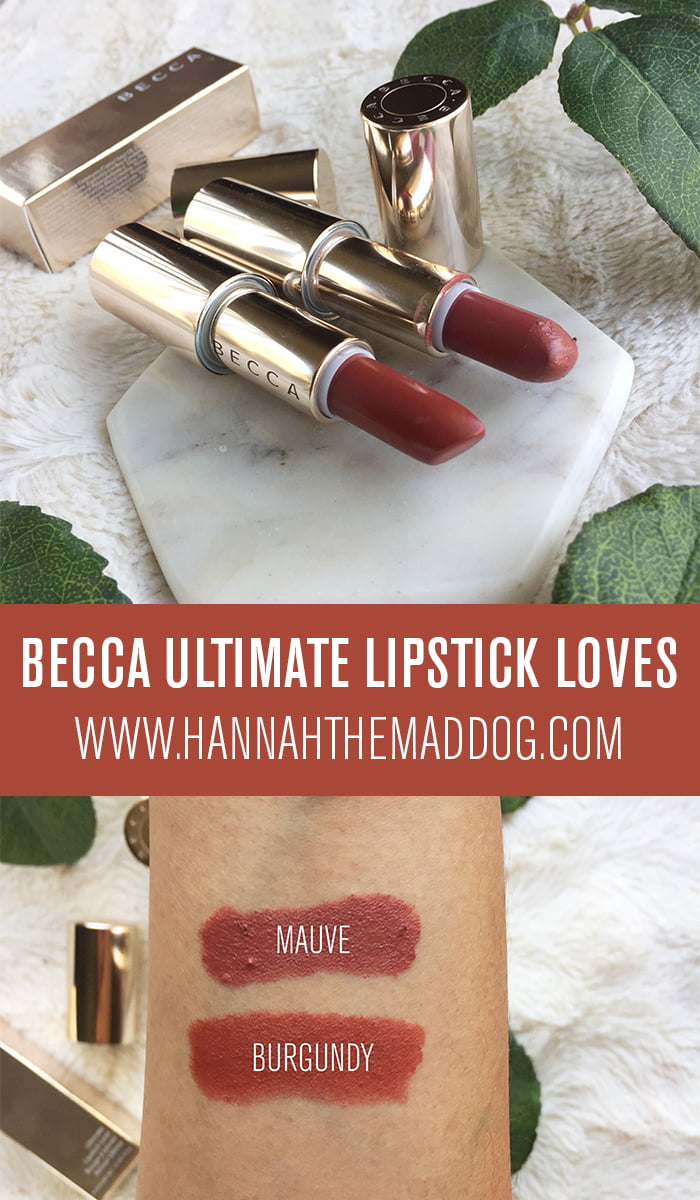 becca burgundy lipstick