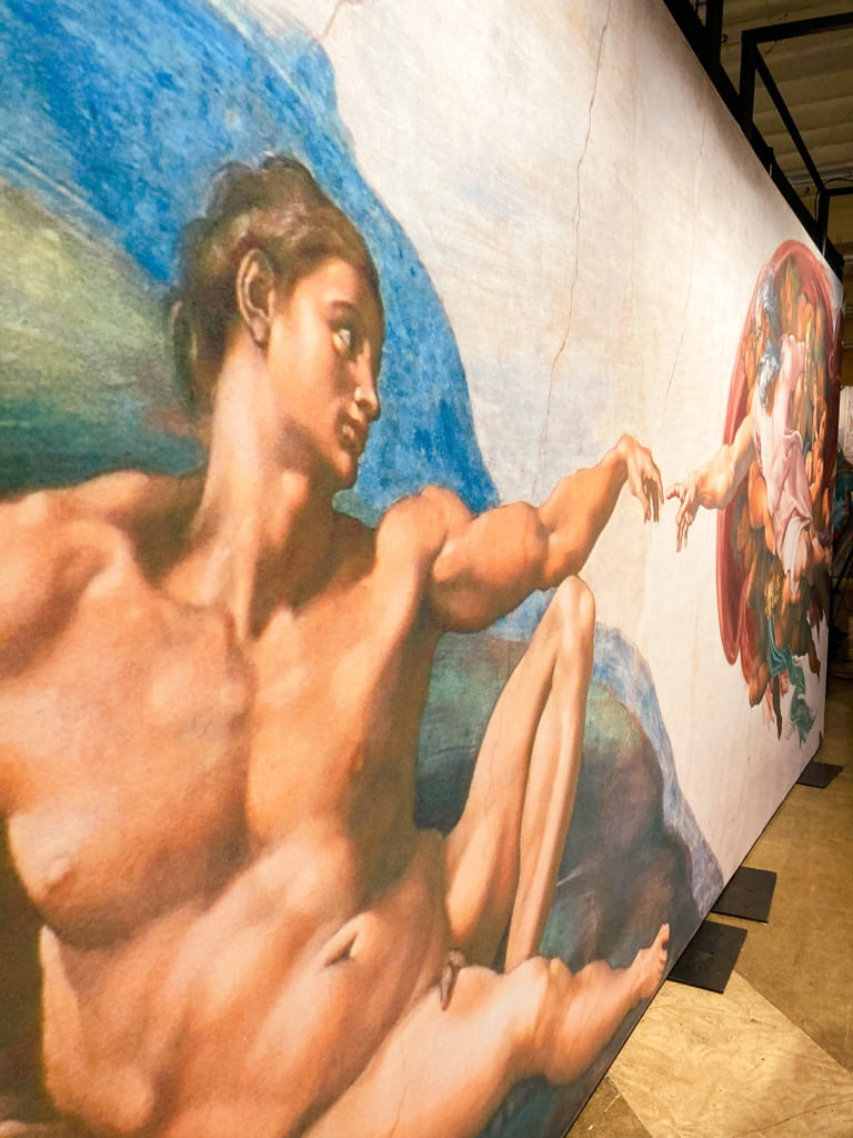 sistine chapel exhibit sacramento