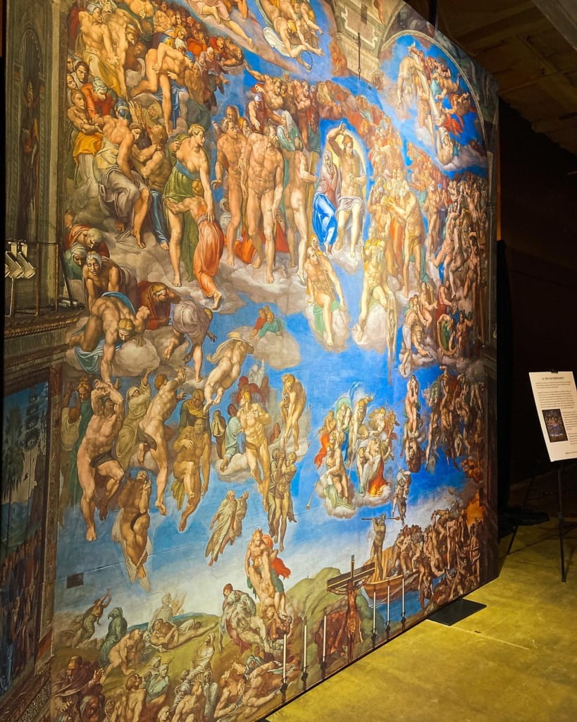 sistine chapel exhibit sacramento