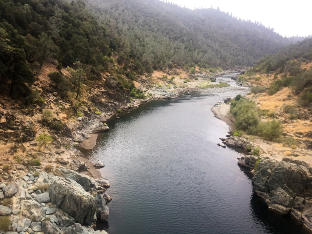 North Fork of the American River in the fall, near Sacramento