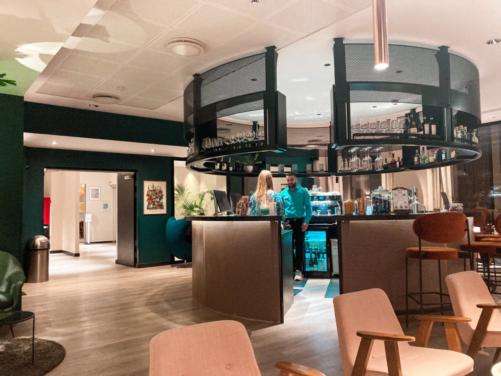 Lounge in Motel One Copenhagen