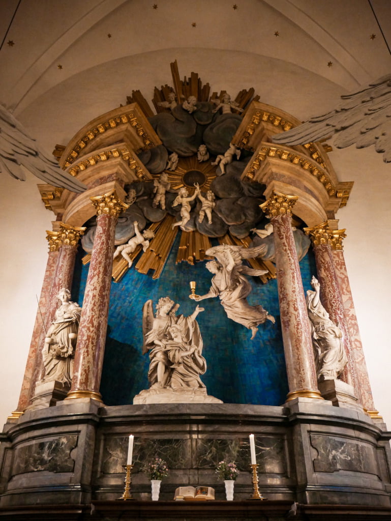 Church of our Saviour cathedral in Copenhagen