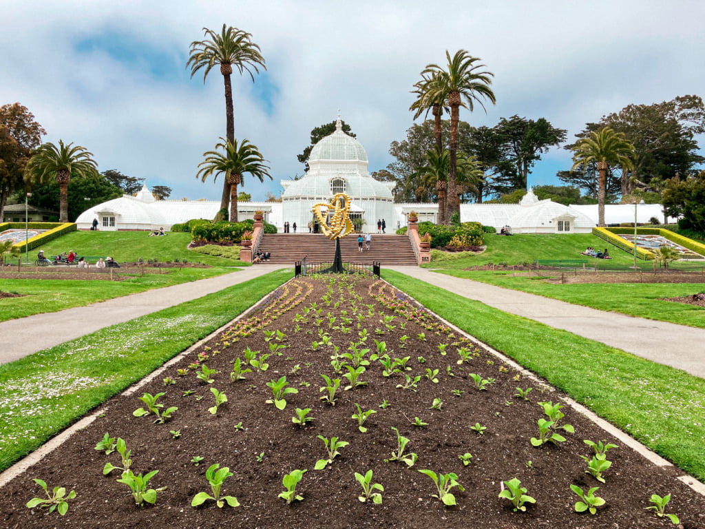 Conservatory of Flowers in San Francisco, CA