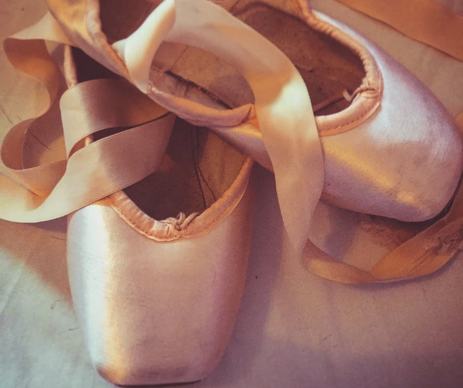Point shoes from the Museum of Dance in Saratoga Springs, NY