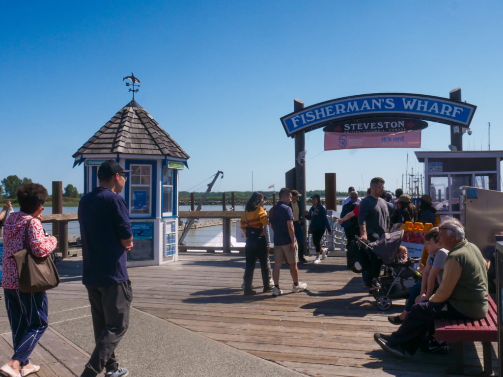 Steveston Fisherman's whatf