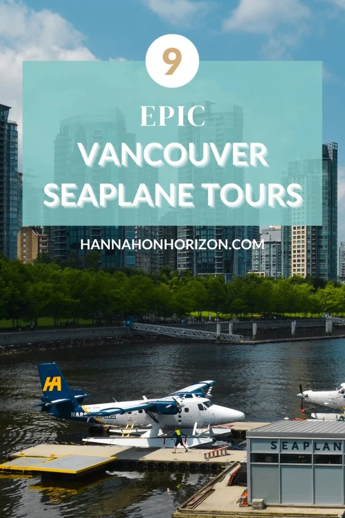 seaplane tour in vancouver