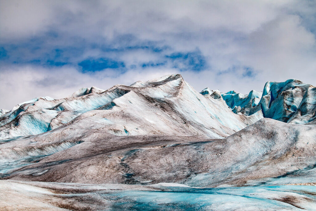 Herbert Glacier in Juneau, Alaska